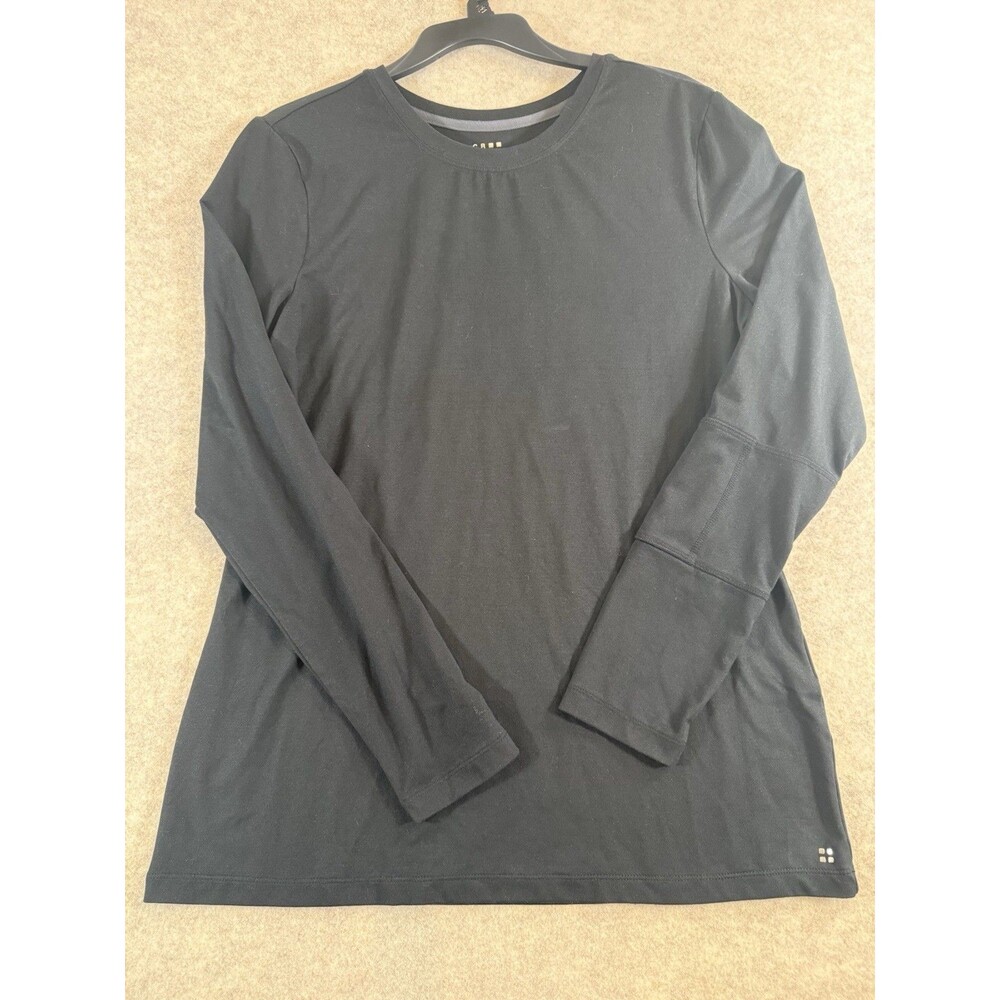 CRFT Underscrub Top Womens LS Grey L NWOT Ultra Soft Fluid Repellent